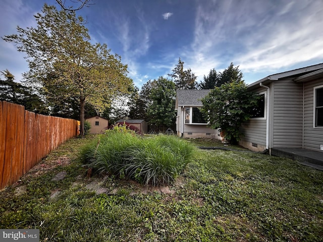 123 Meadowbrooke Pl, Winchester, VA 22602 - view of yard with a storage shed and an outdoor structure