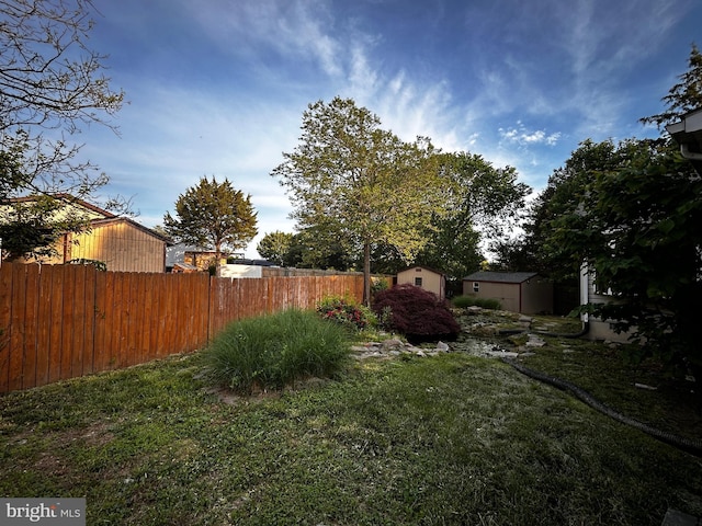 123 Meadowbrooke Pl, Winchester, VA 22602 - view of yard with a shed and an outbuilding