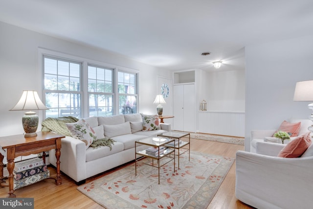 8605 Virginia Ave, Annandale, VA 22003 - living room with wood finished floors