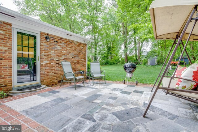 8605 Virginia Ave, Annandale, VA 22003 - view of patio / terrace featuring a grill