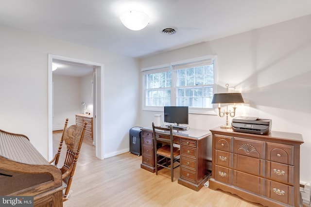 8605 Virginia Ave, Annandale, VA 22003 - office space with light wood-style flooring and baseboards
