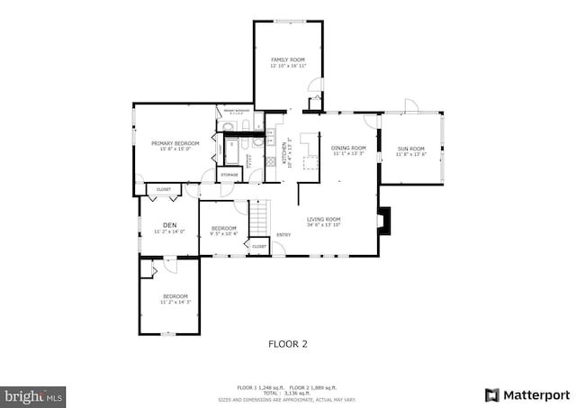 8605 Virginia Ave, Annandale, VA 22003 - floor plan / room layout
