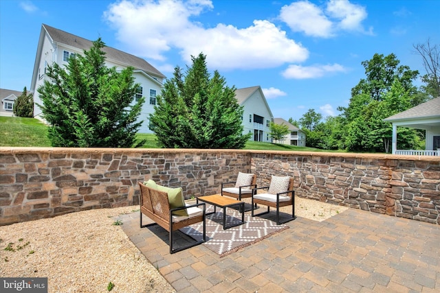 504 Morvich Way, Havre De Grace, MD 21078 - view of patio / terrace featuring outdoor lounge area