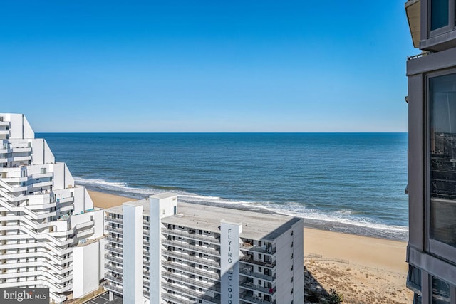 9400 Coastal Hwy Unit 1901, Ocean City, MD 21842 - property view of water with a beach view