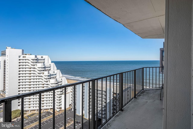9400 Coastal Hwy Unit 1901, Ocean City, MD 21842 - balcony featuring a water view