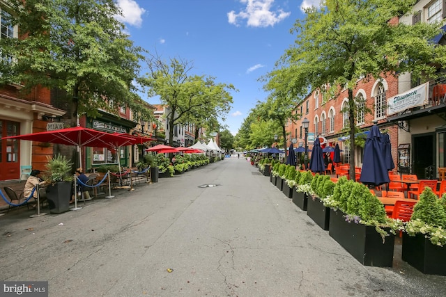 view of street