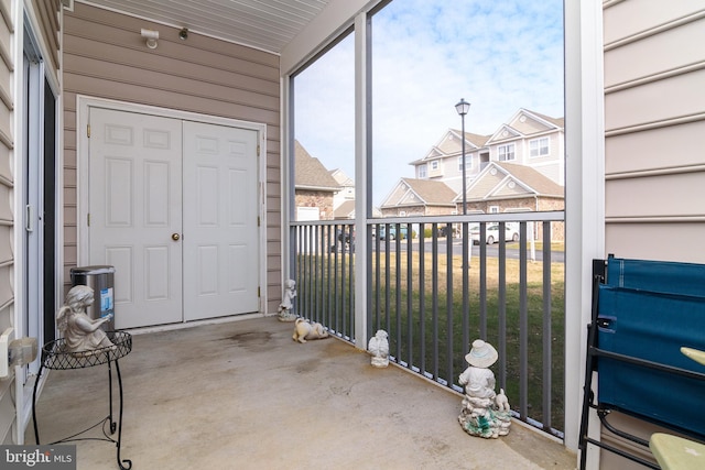4101D Fullerton Ct, Milford, DE 19963 - sunroom with a residential view