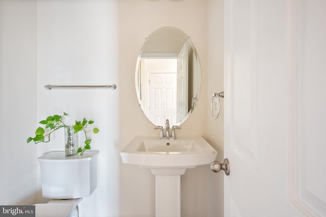 view of half bath