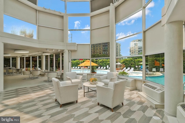 view of living area