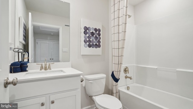 2 Anna Ln, Westampton, NJ 08060 - full bathroom with shower / tub combo, vanity, and toilet