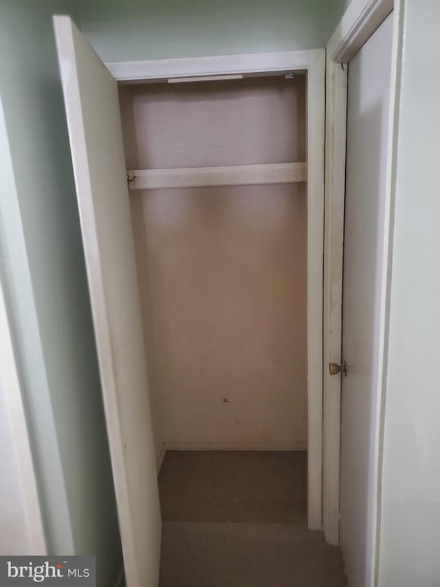 view of closet