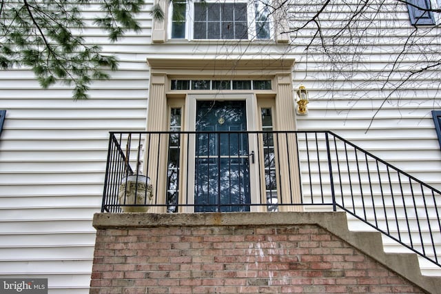 view of entrance to property