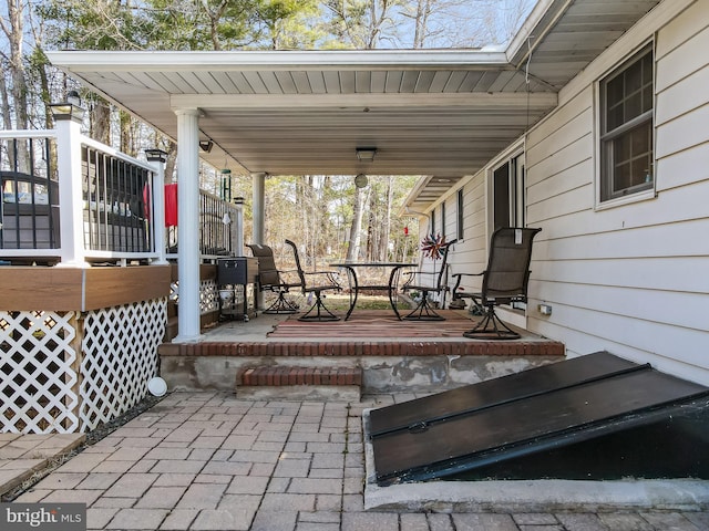 view of patio / terrace