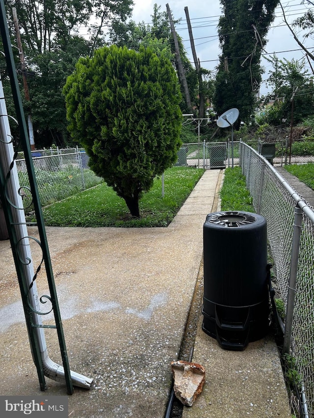 2834 Edgecombe Cir S, Baltimore, MD 21215 - exterior view of a central AC unit