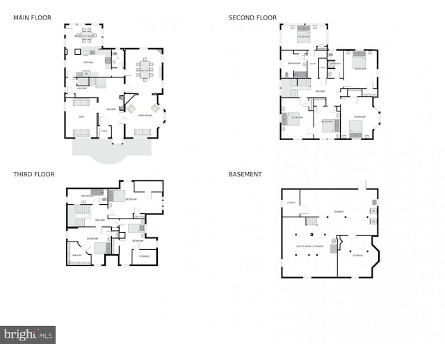 1033 Newton St NE, Washington, DC 20017 - view of home floor plan