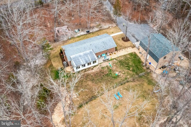 drone / aerial view