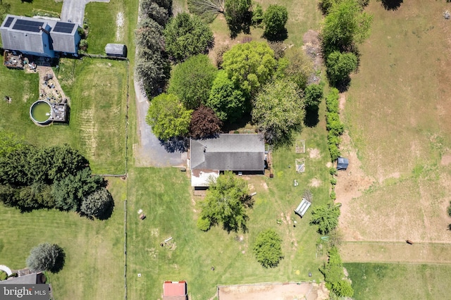 drone / aerial view