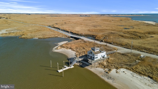510 Bay Point Rd, Cedarville, NJ 08311 - bird's eye view with a water view