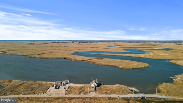 510 Bay Point Rd, Cedarville, NJ 08311 - bird's eye view with a water view