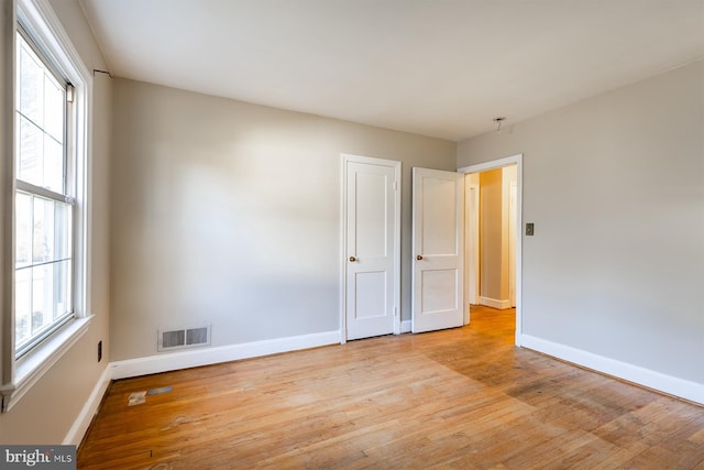 526 Baltimore Annapolis Blvd, Severna Park, MD 21146 - empty room featuring light wood-style floors, visible vents, and baseboards