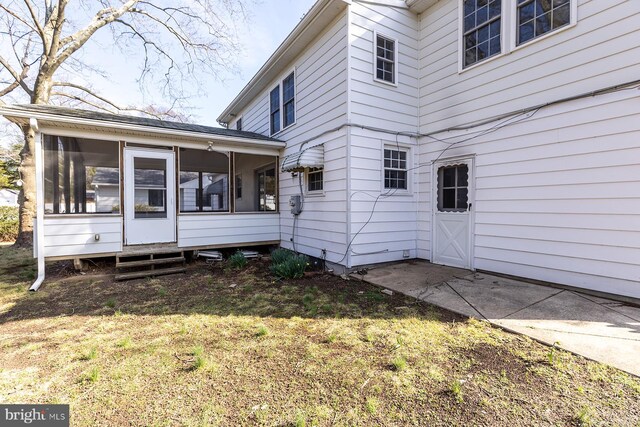 526 Baltimore Annapolis Blvd, Severna Park, MD 21146 - view of home's exterior with a sunroom