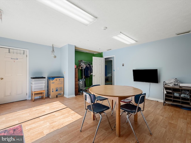 4137 Hedgesville Rd, Hedgesville, WV 25427 - dining space with wood finished floors and baseboards