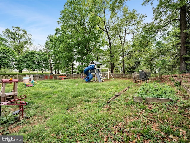 4137 Hedgesville Rd, Hedgesville, WV 25427 - view of yard with a playground and a vegetable garden