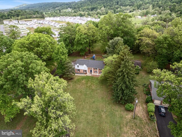 4137 Hedgesville Rd, Hedgesville, WV 25427 - bird's eye view of a heavily wooded area