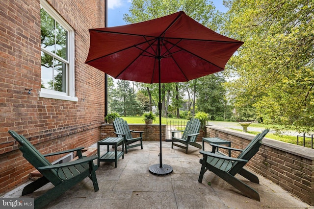 view of patio / terrace