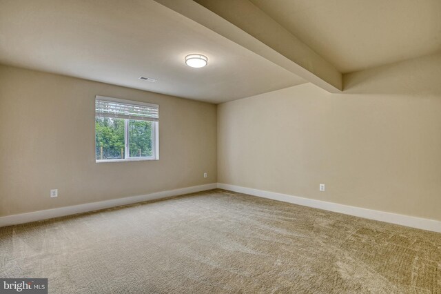 19103 Windsor, Drayden, MD 20630 - unfurnished room with carpet flooring, baseboards, and visible vents
