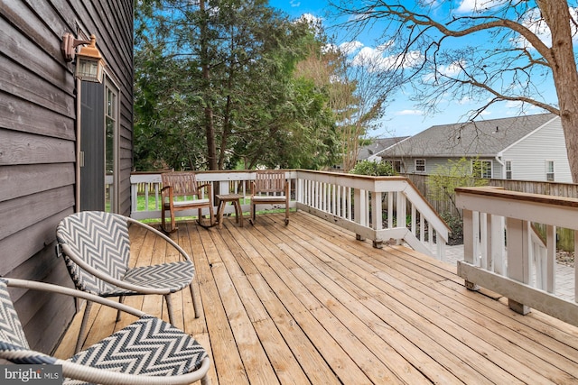 view of deck