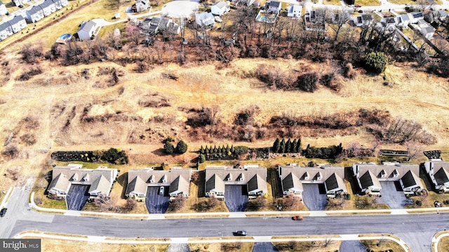 birds eye view of property featuring a residential view