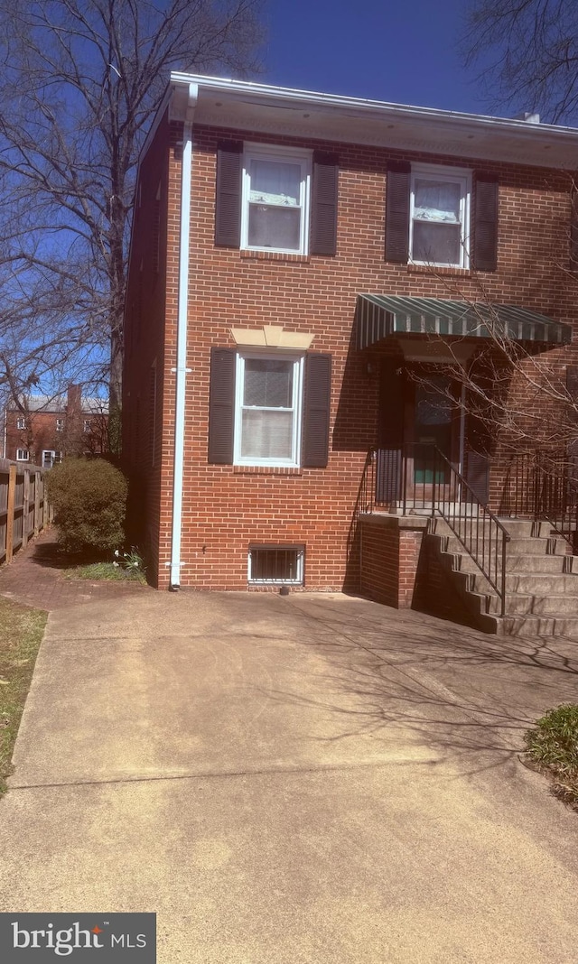 22 E Howell Ave, Alexandria, VA 22301 - view of front of house featuring brick siding