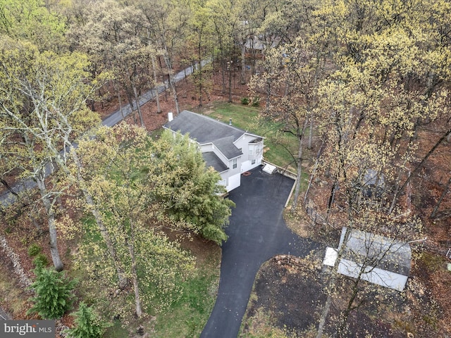 drone / aerial view