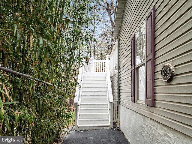 view of side of home
