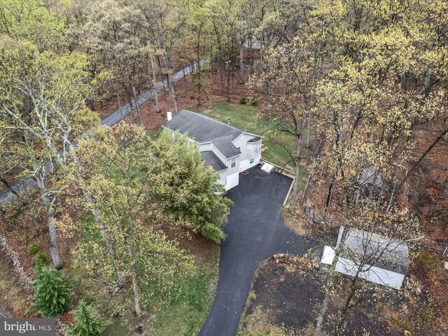 aerial view