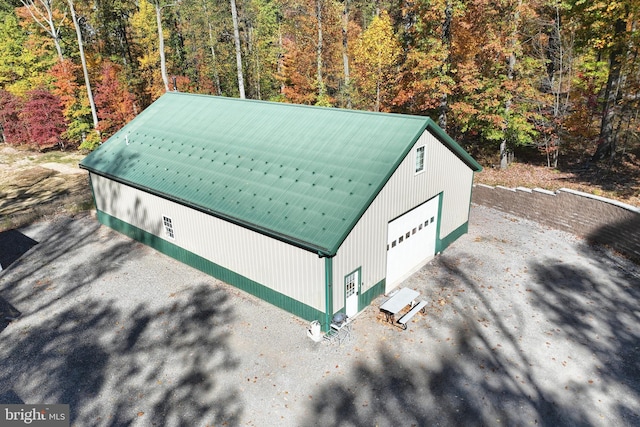 aerial view with a view of trees