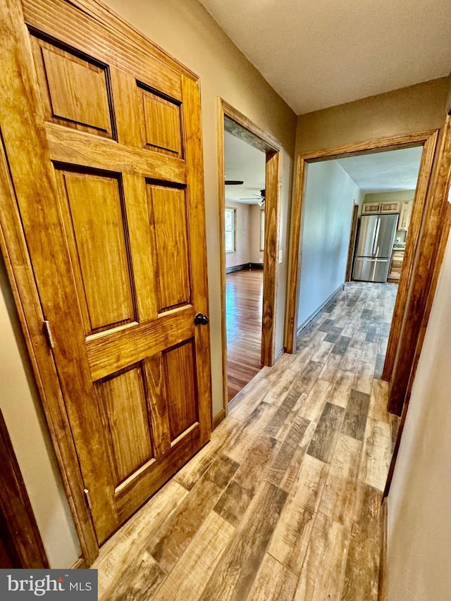 18928 National Pike, Frostburg, MD 21532 - hall featuring baseboards and wood finished floors