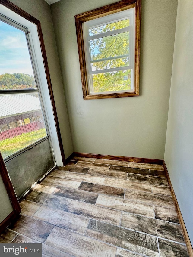 18928 National Pike, Frostburg, MD 21532 - spare room featuring baseboards and wood finished floors