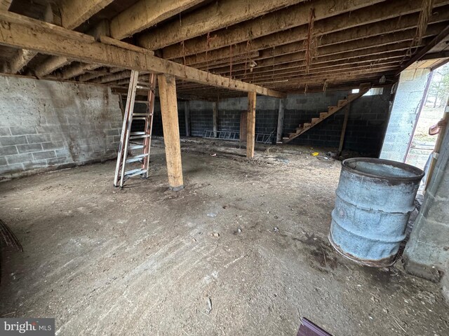18928 National Pike, Frostburg, MD 21532 - view of unfinished basement