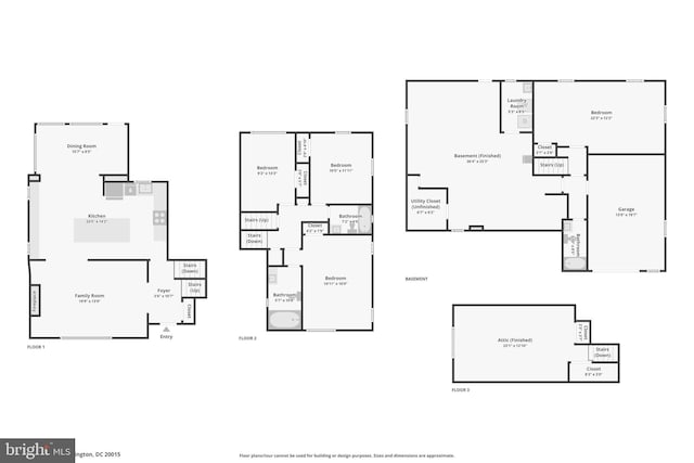 5706 26th St NW, Washington, DC 20015 - home floor plan