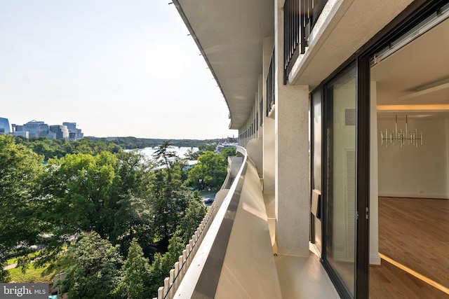 2700 Virginia Ave NW Unit 811, Washington, DC 20037 - view of balcony
