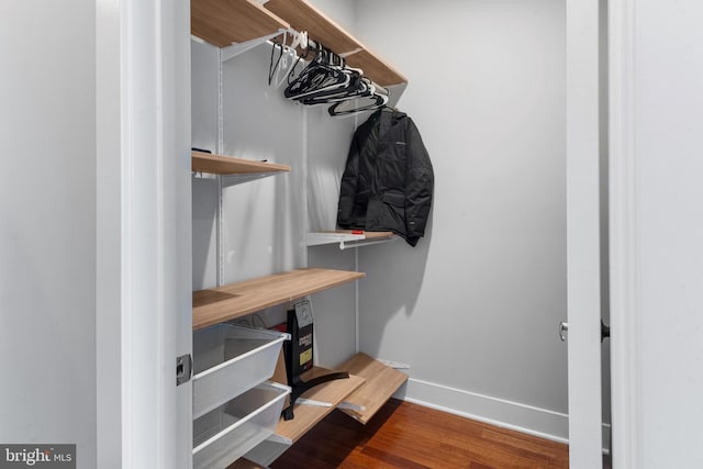 2714 W Jefferson St, Philadelphia, PA 19121 - spacious closet featuring wood finished floors