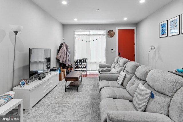 2714 W Jefferson St, Philadelphia, PA 19121 - living room featuring recessed lighting