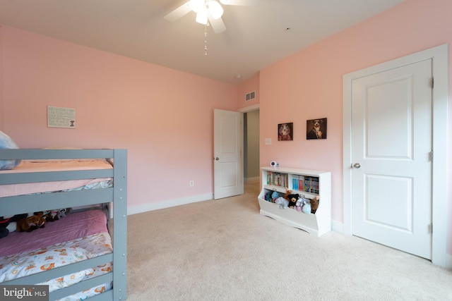 427 Whispering Elm Ln, Millersville, MD 21108 - bedroom with carpet, baseboards, and ceiling fan