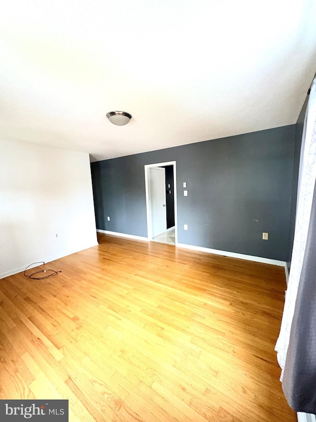 205 Parkway St, Winchester, VA 22601 - empty room with light wood-style flooring and baseboards