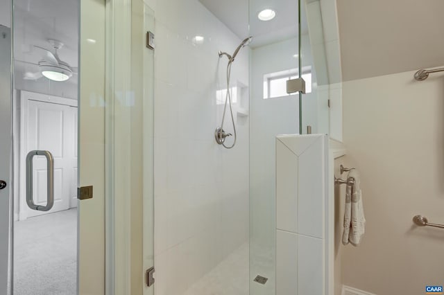 full bath with a stall shower