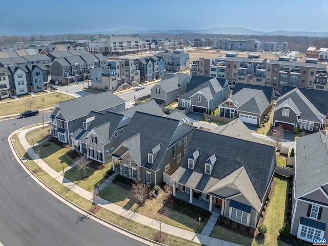 birds eye view of property featuring a residential view