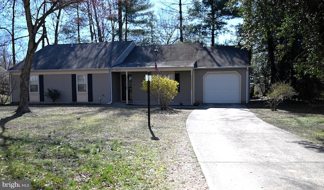 3539 Smokethorn Ct, Waldorf, MD 20602 - single story home with concrete driveway and a garage