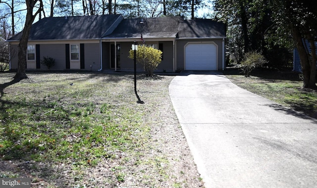3539 Smokethorn Ct, Waldorf, MD 20602 - ranch-style home with concrete driveway and a garage